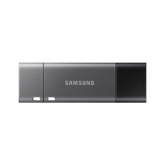 Флеш-память Samsung DUO Plus, 64Gb, USB 3.1 G1, Type-C, серый, MUF-64DB/APC