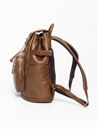 Кожаный рюкзак Volturno NEW Premium brown (арт. 3004-63)