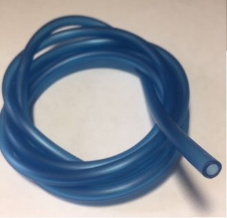 Hose petrol-oil resistant and for diesel (blue).