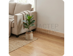 Плинтус из вспененного ПВХ Rico Concept 80мм 2,2м. 80011 Секвойя кремовая