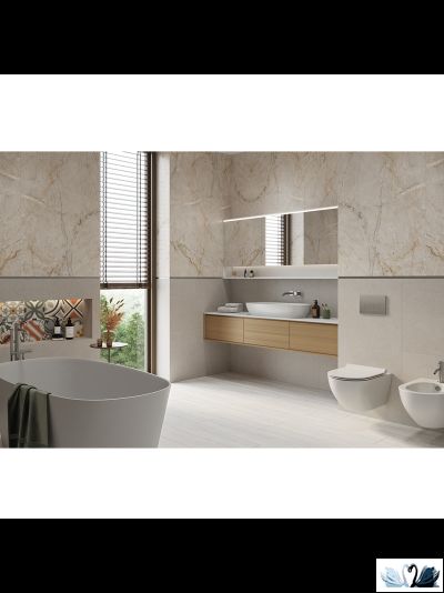 Керамическая плитка Creto Chloe rock 30х90 см серый