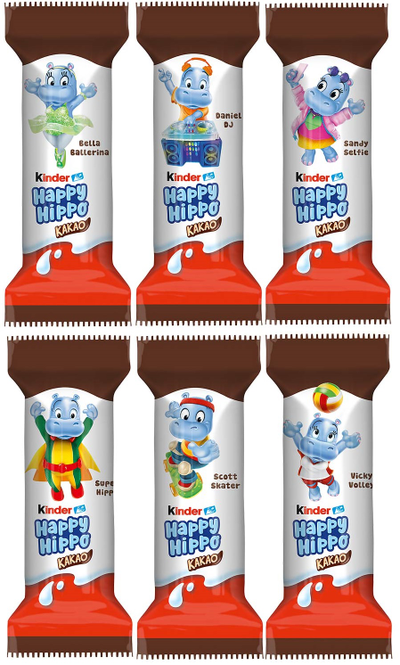Вафли Kinder Happy Hippo Mini
