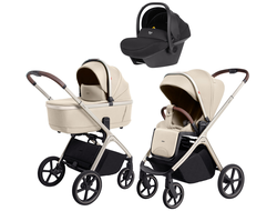 Коляска 3в1 Carrello Vector Seashell Beige (Nova)