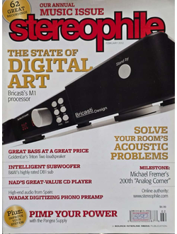 Stereophile Magazine February 2012, Иностранные Hi-Fi журналы в Москве, Hi-Fi Magazine, Intpressshop