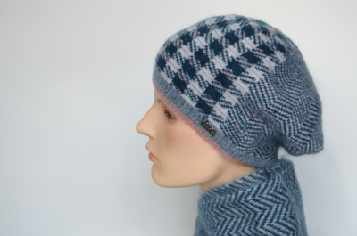 Берет Vizio 8076 BO голубой