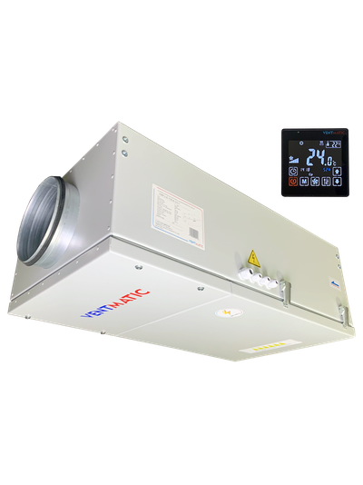 VMPU-E-750-6.0/3-1 УСТАНОВКА ПРИТОЧНАЯ КОМПАКТНАЯ 750м3/ч   6,0 кВт   3 фазы   380В