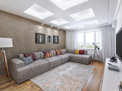 Настроенная сцена интерьера (Artlantis 6 - Artlantis 2021)