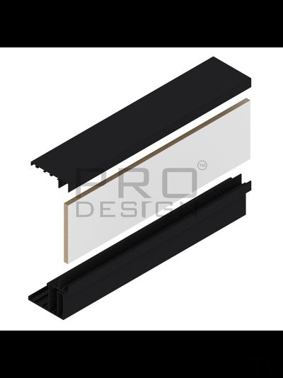 Комплект двери Pro Design Telescopic Egger 2200 мм