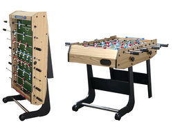 Настольный футбол (кикер) «Maccabi Mini» (121x61x81, светлый, складной)