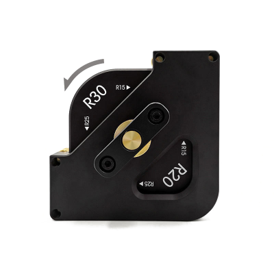 Радиусный шаблон для работы на фрезерным столе