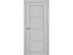 Межкомнатная дверь "Турин-540" дуб серый (стекло сатинато)