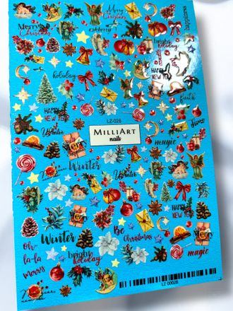 Слайдеры для ногтей LINZA 8*12 см LZ-028