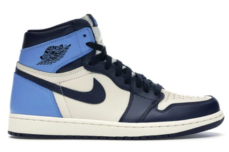 Nike Air Jordan Retro 1 High Obsidian (Голубые)