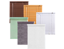 ЖАЛЮЗИ, РУЛОННЫЕ ШТОРЫ