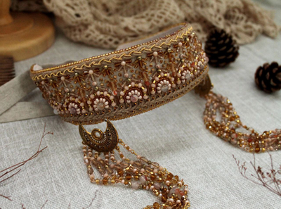 Очелье "Медовые реки"