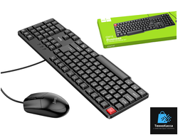 Игровая клавиатура и мышь Hoco GM16 Business черный