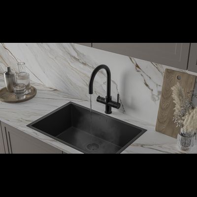 Система мгновенного кипячения воды 4в1 AQUAHOT MILAN BM (матовый черный)