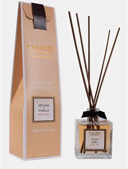 АРОМАТИЧЕСКИЙ ДИФФУЗОР COLLINES DE PROVENCE "Ветивер и Ваниль"
