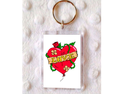 Брелок для влюбленных, на 14 февраля №4