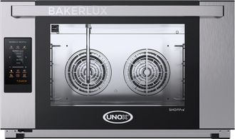 Шкаф пекарский UNOX XEFT-04EU-EGDN (серия ROSSELLA, панель GO, 4 листа 600х400мм, без пароувлажнения, 1 ск-ть вентилятора)