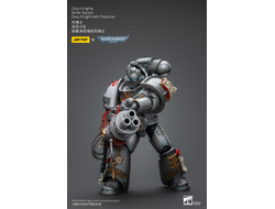 Серый рыцарь ударного отделения (Warhammer 40k) - КОЛЛЕКЦИОННАЯ ФИГУРКА 1/18 Strike Squad Grey Knight with Psilencer (JT9008) - JOYTOY