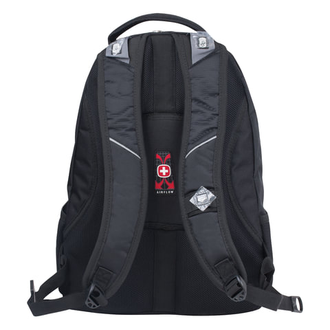 Рюкзак WENGER, универсальный, черный, красные полосы, "Rad", 30 л, 35х20х47 см, 1178215