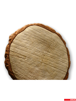 Брусчатка "Пенёк" для пешеходных зон. Материал: белый бетон. Производитель: КАВКА