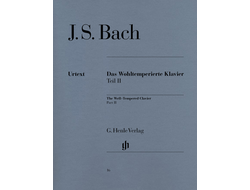 Бах И.С. Хорошо темперированный клавир, II том BWV870-BWV893. С аппликатурой