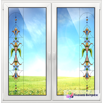 ВИТРАЖНАЯ ПЛЕНКА F-2