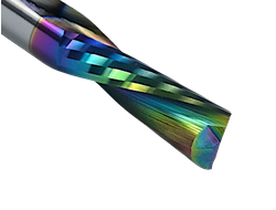 Фреза чистовая спиральная 6x22 s6x60 Z2 HM стружка вниз