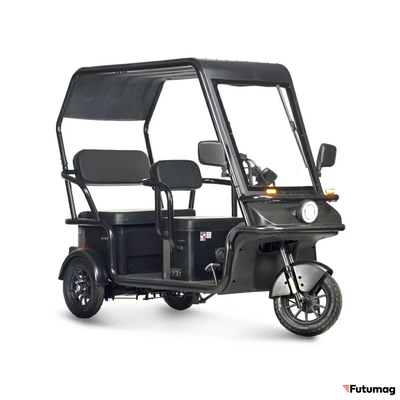 Электротрицикл Wanshida NIPLA 570 60V 1000Вт черный