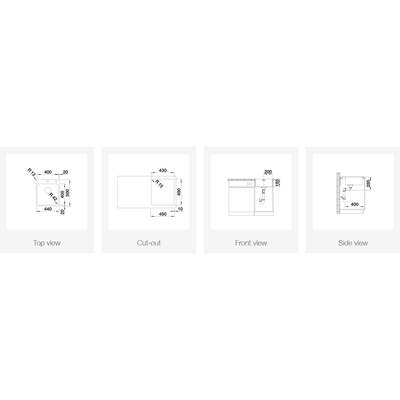 Мойка Blanco Solis 400-IF/A