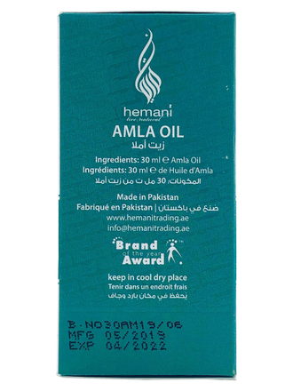 Натуральное Масло Амлы Хемани / Amla Oil 30 мл