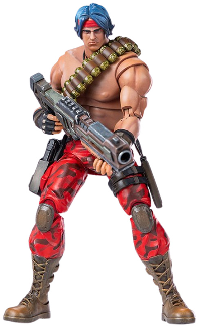ПРЕДЗАКАЗ - Лэнс Бин (серия Contra) - Коллекционная фигурка 1/12 SCALE Contra Lance Bean (EBC0320) - HIYA Toys ?ЦЕНА: 6600 РУБ.?
