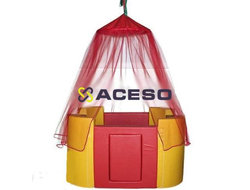 "Сказочный шатер" трансформер с креплениями (без мягкого дна)