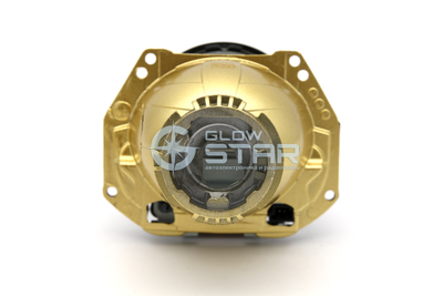 Биксеноновая линза Aozoom Hella 3R Premium Black Edition Gold (Domax Pro2 MT88)
