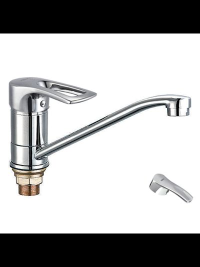 Смеситель для кухонной мойки ZERIX PED-A 279 с длинным изливом однорычажный