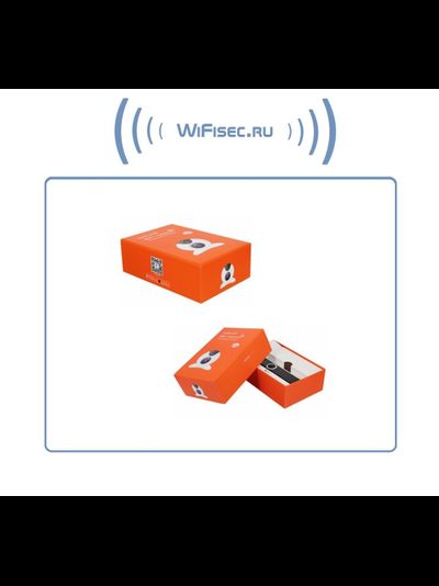 Видеоняня /WiFi IP видеокамера панорамная 180*110* с DVR (fish-BW), HD (360EyeS)