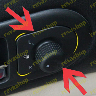 VW, Volkswagen, T5, Golf, Passat, Jetta, Bora, переключатель, регулировка, зеркала, запчасти, автомо