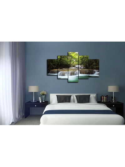 Модульная картина "Пороги водопада"