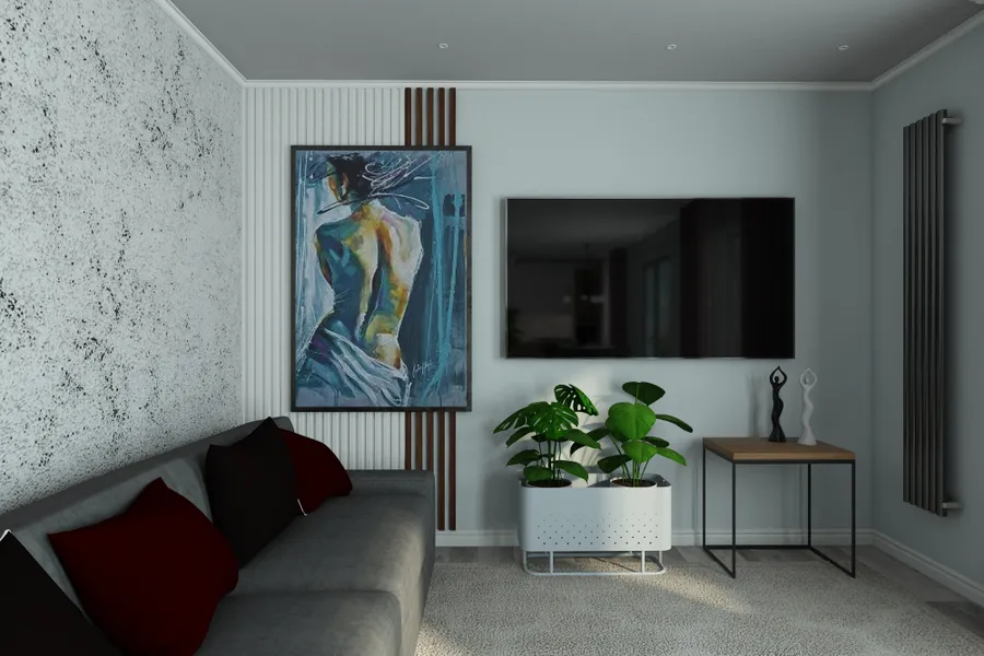 Мрия.  Кухня-гостиная