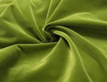 Фигурный отрез Бархат х/б салатовый ~67 см