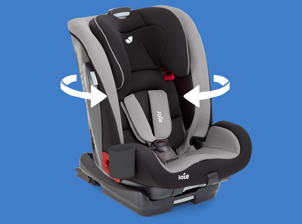 Joie Bold IsoFix автокресло устанавливается в машине как с помощью системы FIX плюс штатный ремень