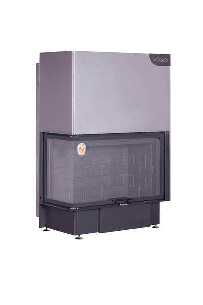 Каминная топка Экокамин ДЕЛЬТА 1000 L два стекла левая