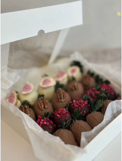 Набор 20 клубник в шоколаде