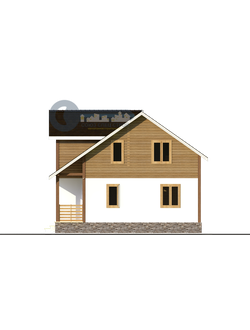 ДЖ-14 ГАБАРИТНЫЕ РАЗМЕРЫ: (10Х8М) 1,5 ЭТАЖА, ОБЩАЯ ПЛОЩАДЬ: 145М²