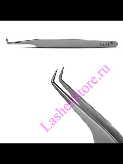Пинцет LOVELY «Diamond» - «L 90° "7 мм"»