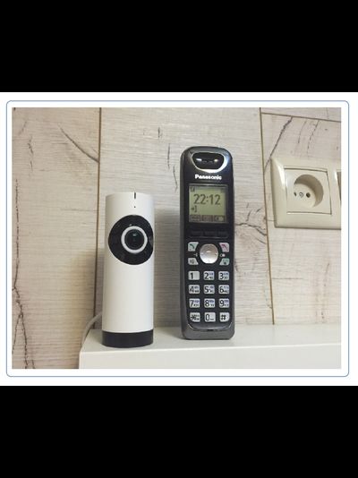 Видеоняня /WiFi видеокамера панорамная с DVR (fish_G), HD)