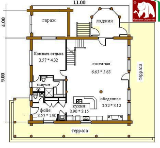 Проект 3-41, 218 кв.м., 11*13