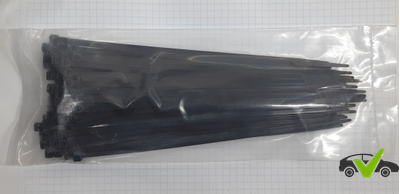 Нейлоновые хомуты-стяжки 3,6×200 мм (100шт)